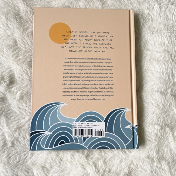 Hardcover Decorative Book - the sun, the sea, and the stars Self Growth Healing - Picture 2 of 5